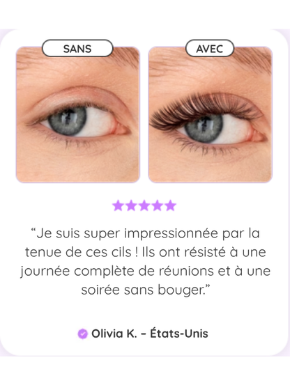 Cils magnétiques Seloura Montréal