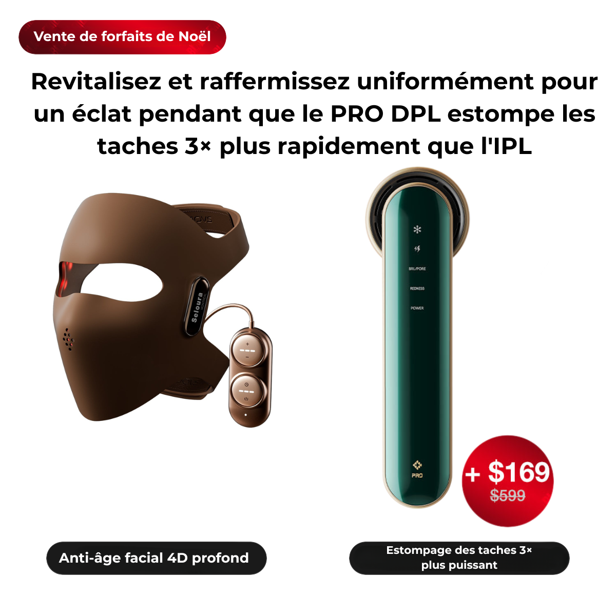 4D Laser Light Therapy Mask