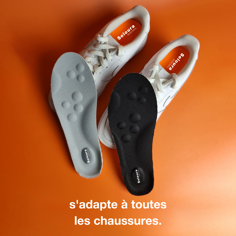 Semelles de massage Seloura Montréal